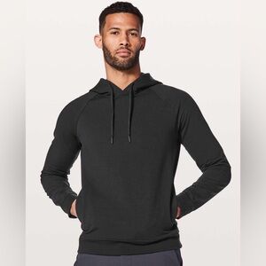 Lululemon Black City Sweat Pullover Hoodie SZ Large